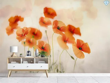 Wall Mural Photo Wallpaper Waving In The Wind