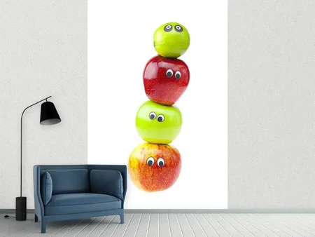 Fotobehang Funny Fruit