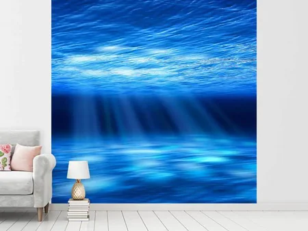 Wall Mural Photo Wallpaper Light Under Water