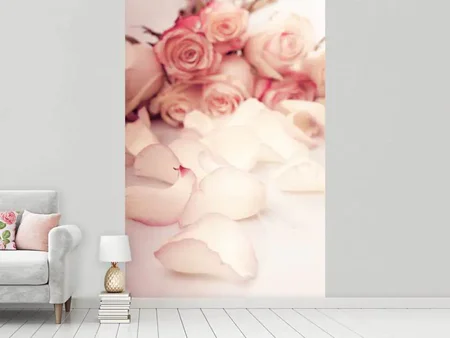 Wall Mural Photo Wallpaper Soft Rose Petals