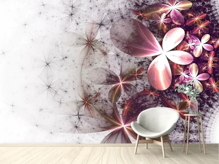 Wall Mural Photo Wallpaper Abstract Floral