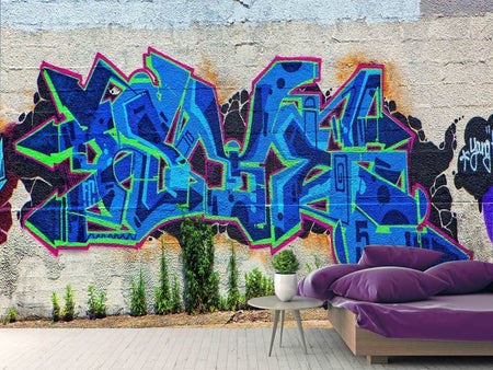 Fotobehang Graffiti NYC