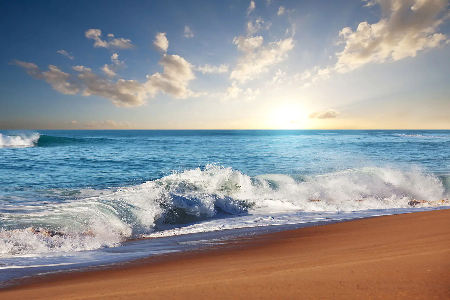 Wall Mural Photo Wallpaper The Waves Of The Sea