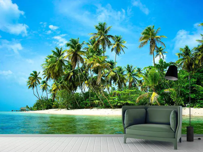 Wall Mural Photo Wallpaper Ready For Holiday Island
