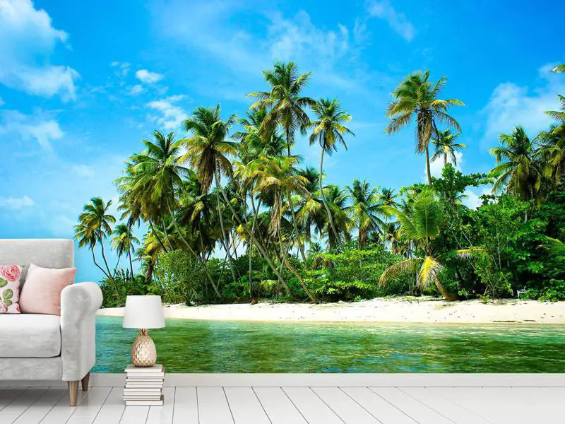 Wall Mural Photo Wallpaper Ready For Holiday Island