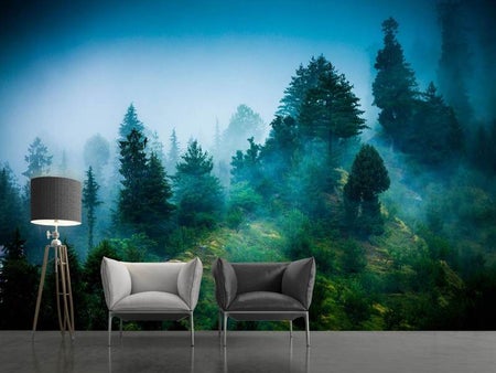 Wall Mural Photo Wallpaper Mysterious Forest