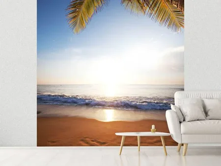 Wall Mural Photo Wallpaper Figures In The Sand