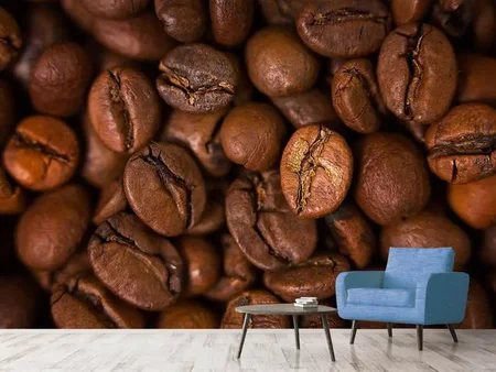 Fotobehang Close Up Coffee Beans