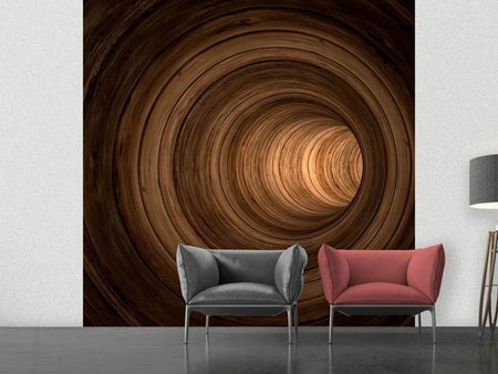 Wall Mural Photo Wallpaper Abstract Tunnel