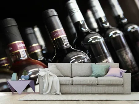 Fotobehang Bottled Wines