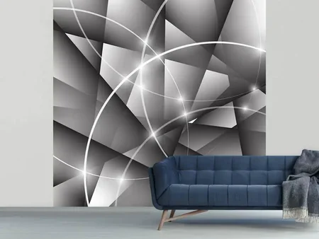 Wall Mural Photo Wallpaper Geometry