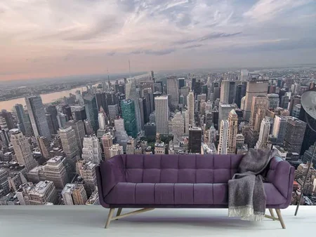 Fotobehang Skyline View Over Manhattan