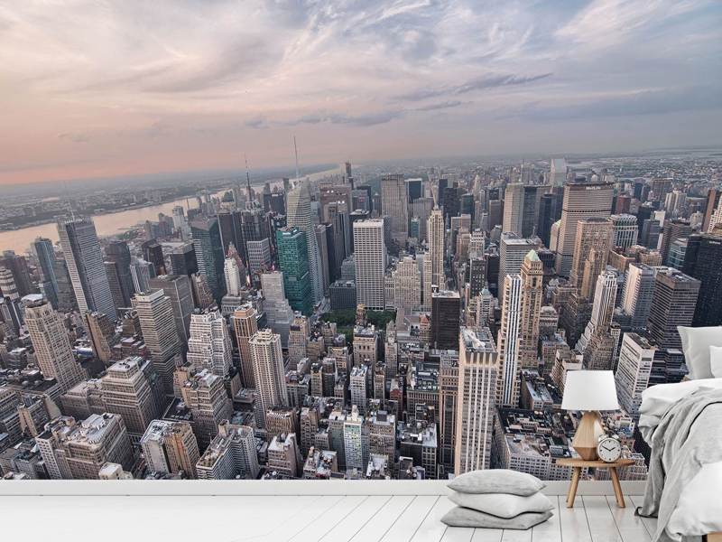 Valokuvatapetti Skyline View Over Manhattan