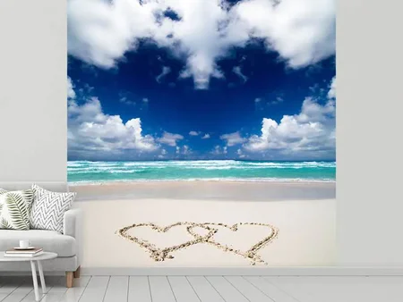 Papier peint photo Amour de plage