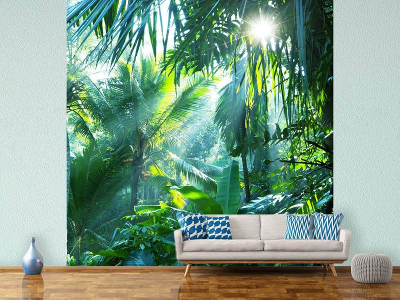 Papier peint photo Dans la forêt tropicale