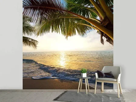 Papier peint photo Vue sur la plage