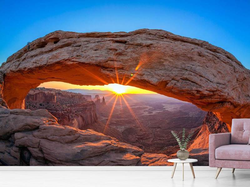 Fototapet Sunset At Mesa Arch