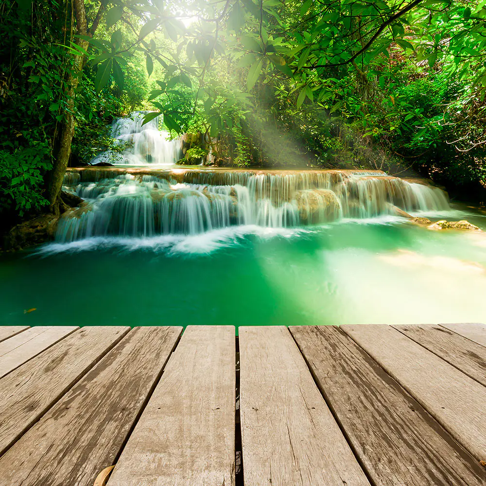 Valokuvatapetti Waterfall Thailand