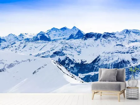 Fotobehang The Swiss Alps