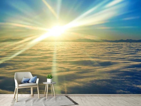 Wall Mural Photo Wallpaper Sunrise Above The Clouds