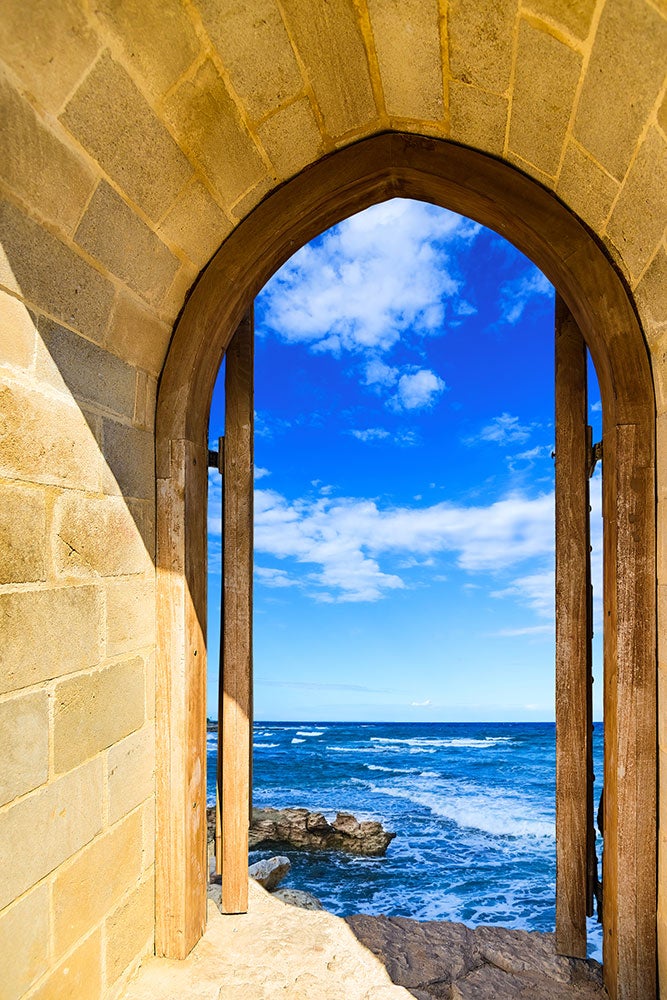 Wall Mural Photo Wallpaper The Gate To The Sea
