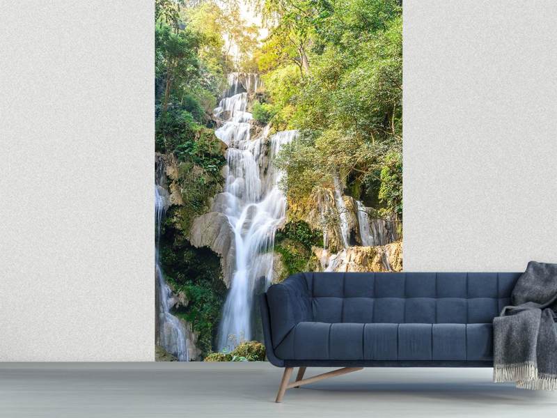 Wall Mural Photo Wallpaper Intoxicated Waterfall