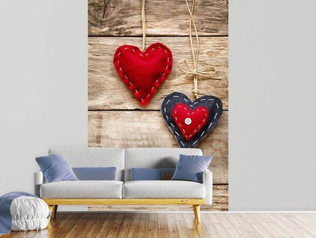 Wall Mural Photo Wallpaper Heart Romance