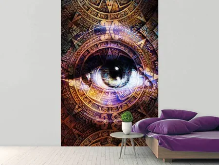 Wall Mural Photo Wallpaper Psychedelic Eye